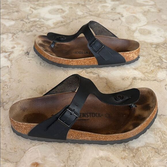 Birkenstock Gizeh Birko-Flor - Black - Picture 5 of 11
